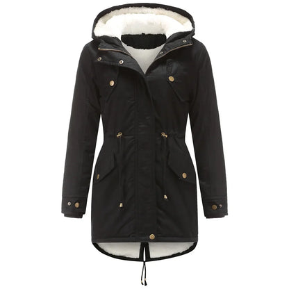 Nordiva - Warme parka met fleece voering