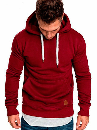 Sam Casual Hoodie voor Heren - Praktisch met Buidelzak