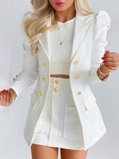 ByLina - Twee-delige blazer en rok set