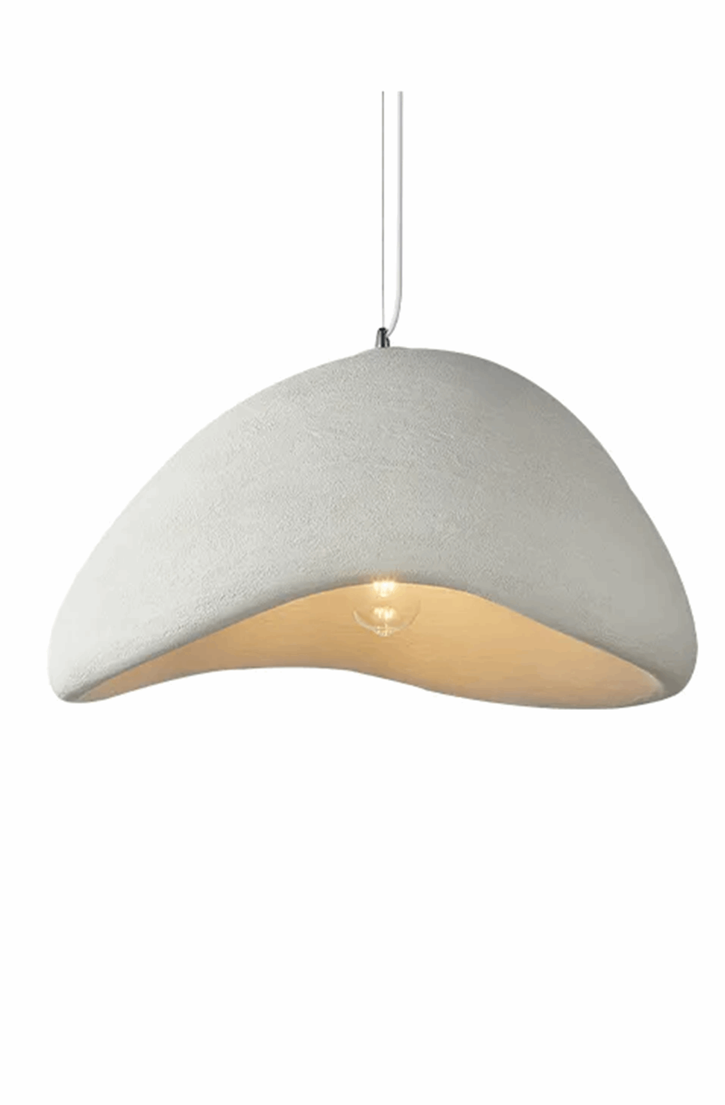 Scandinavisch minimalistische Japanse wabi-sabi hanglamp