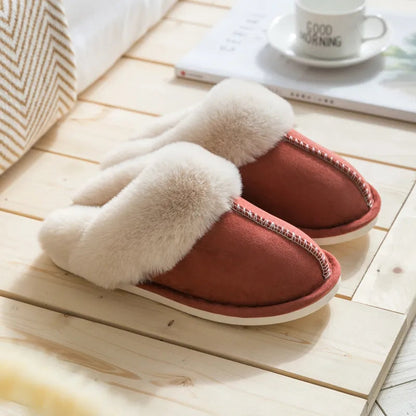 Luxe warm gevoerde pantoffels