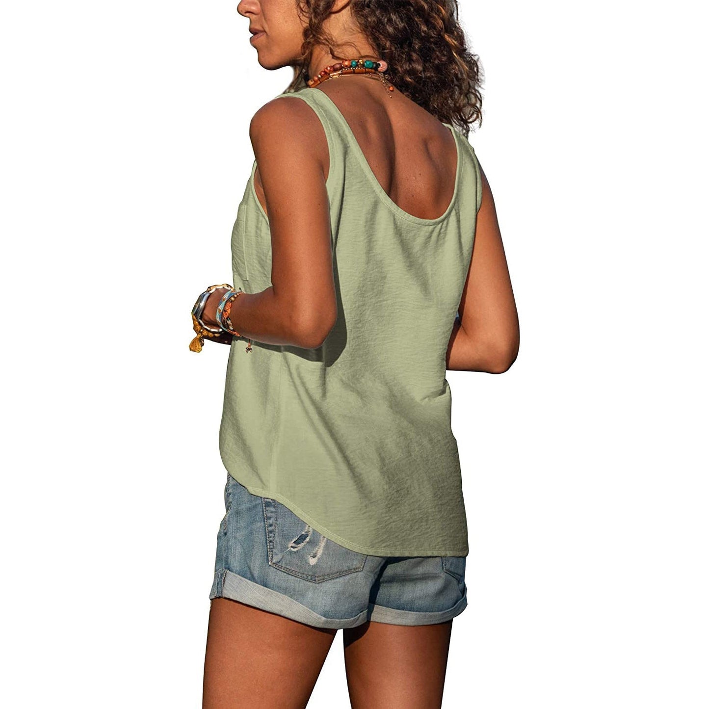 MYRA | IBIZA-MODE ELEGANTE DAMES TANK TOP