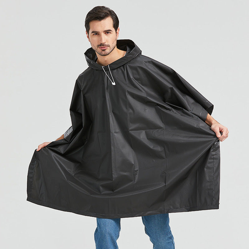 DryTac - Lichtgewicht regenjas poncho met capuchon