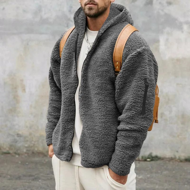 Mezzo - Fluwelen Sherpa Jas