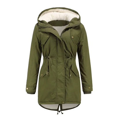 Nordiva - Warme parka met fleece voering