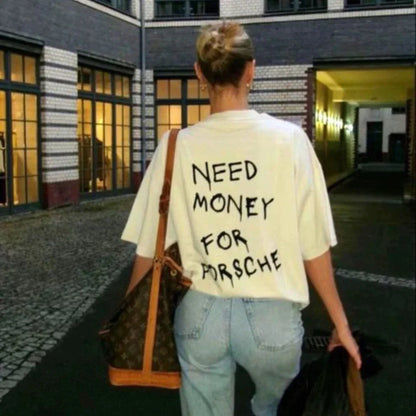 T-shirt met geld