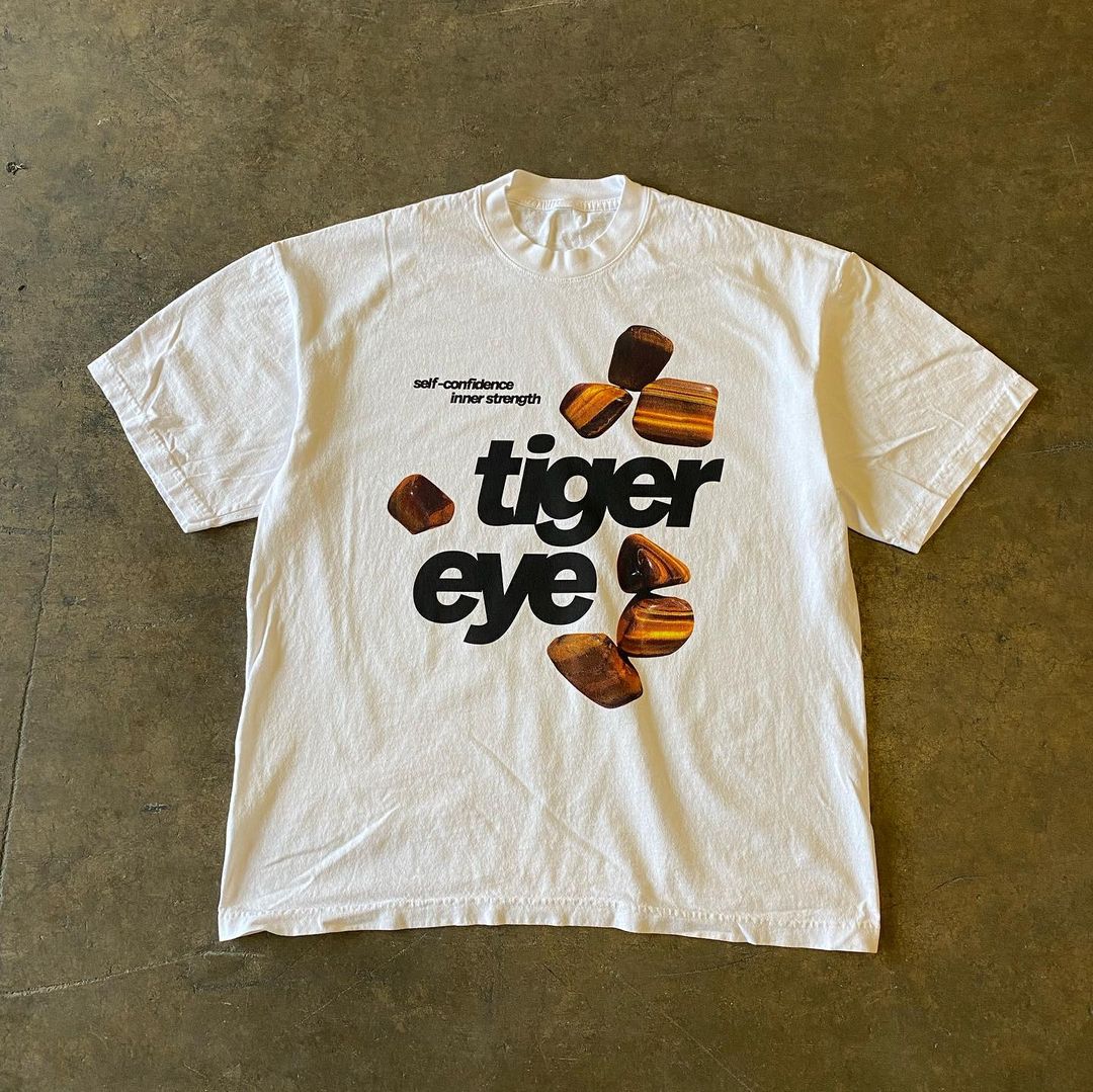 "TIGERAUGE" T-shirt voor dames