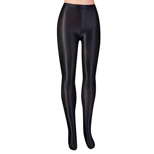 Transparante glanzende legging voor dames