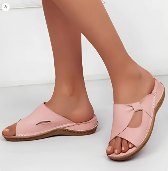 Trendy leren sandalen