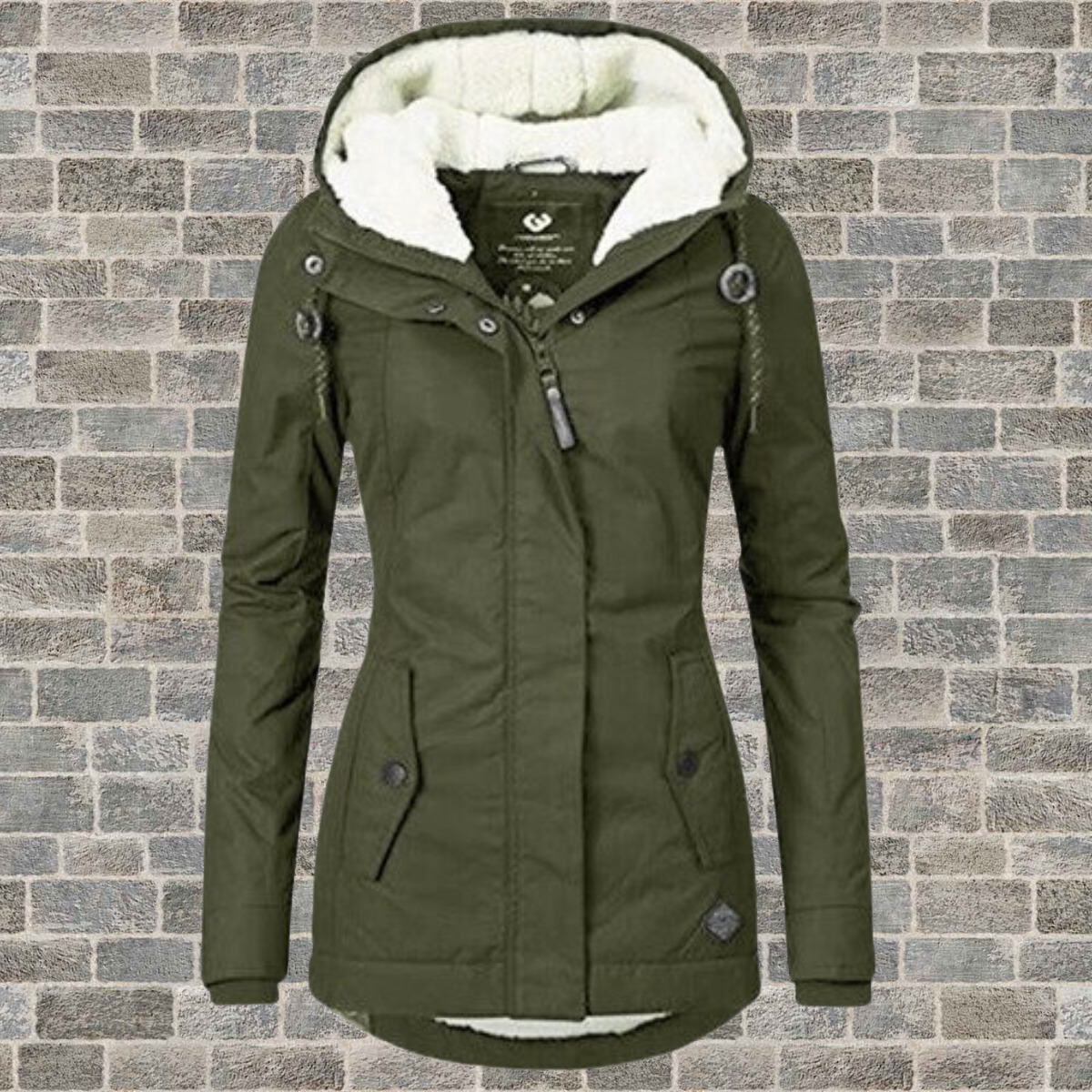 Celina | Waterdichte winterjas met fleece voering