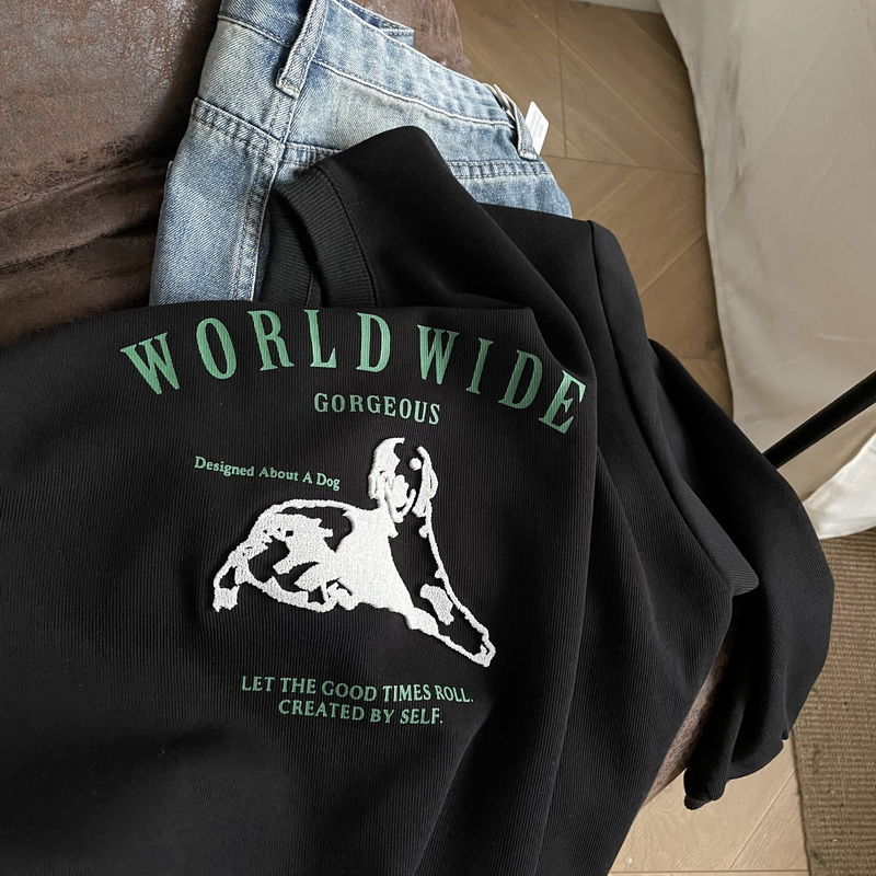 "WORLDWIDE" sweatshirt voor dames