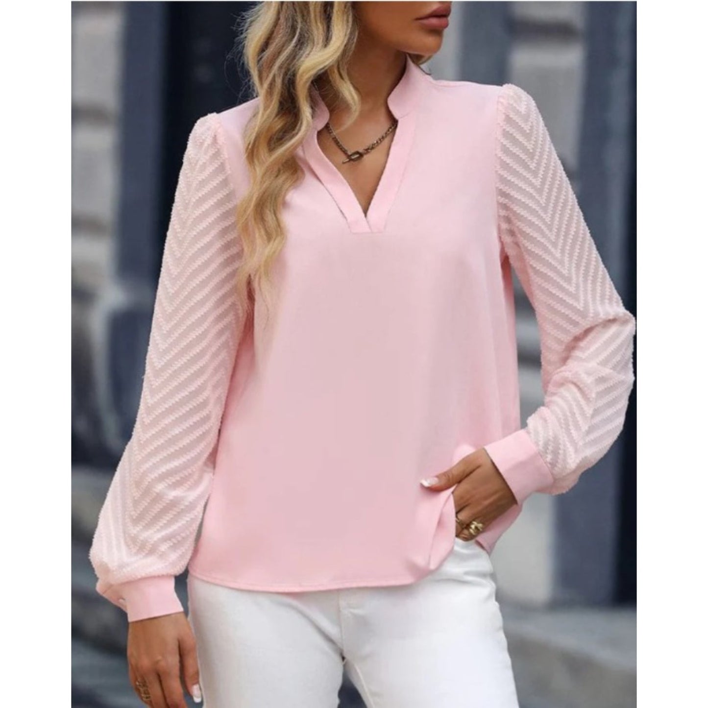 ByLucy - Blouse met lange mouwen