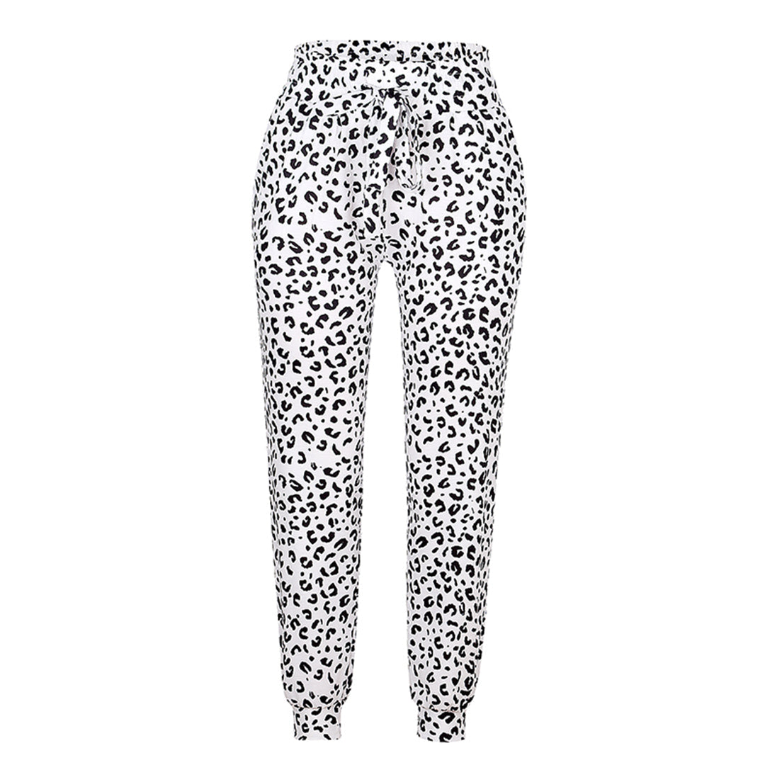 MiraStyles - Broek met luipaardprint