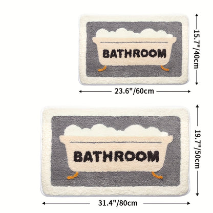 ByBad - Absorberende antislip-mat voor toilet en badkamer