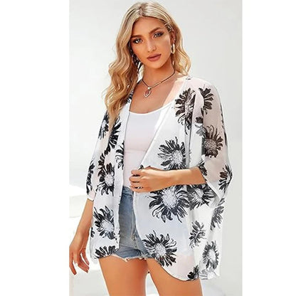 SandRoze - Kimono met print