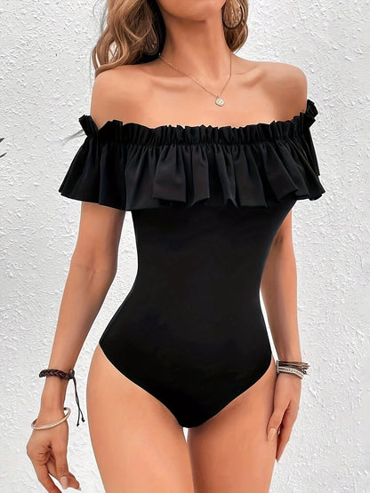 ByIsa - off shoulder bodysuit