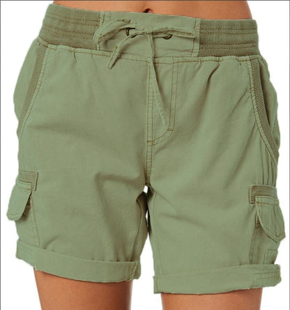 Losse damesshort met hoge taille