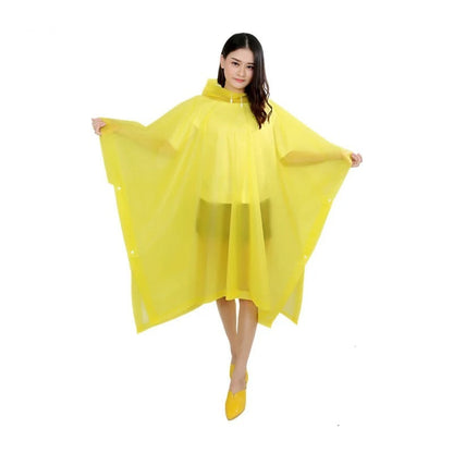 DryTac - Lichtgewicht regenjas poncho met capuchon