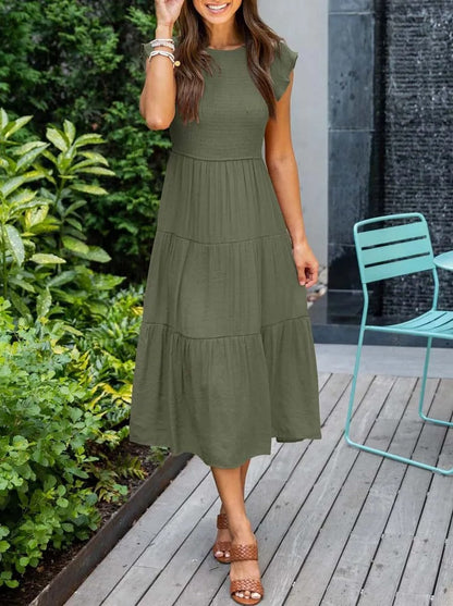 Eliza - Zomerse maxi jurk