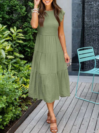 Eliza - Zomerse maxi jurk