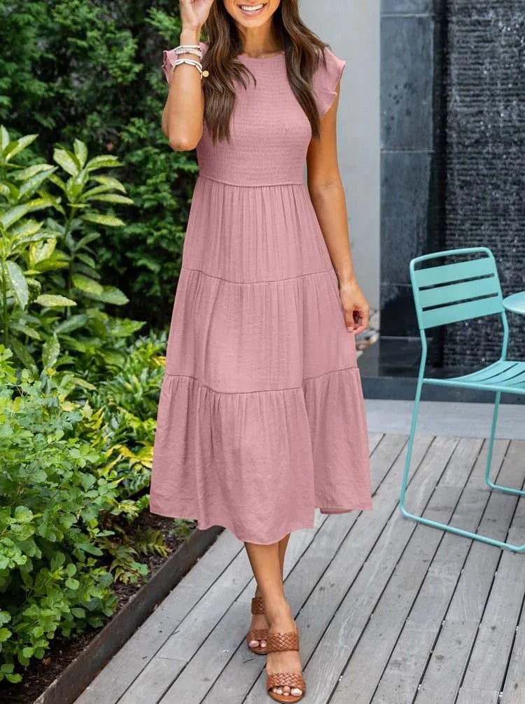 Eliza - Zomerse maxi jurk