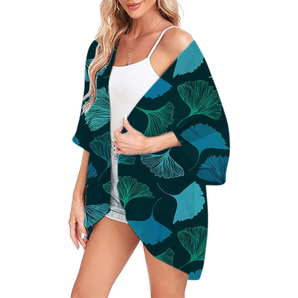 SandRoze - Bloemenprint kimono