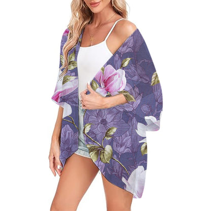 SandRoze - Bloemenprint kimono