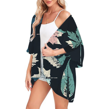 SandRoze - Bloemenprint kimono