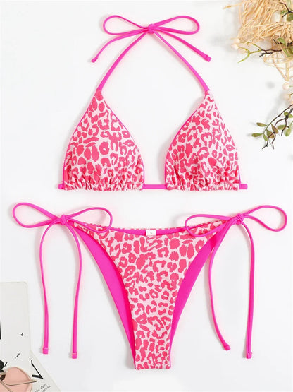 SoSoof - Brazilian bikini met luipaardprint