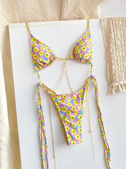 SoSoof - Brazilian bikini met ketting detail