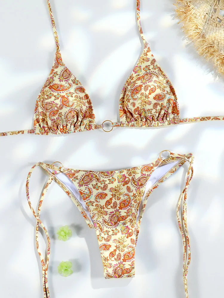 SoSoof - Brazilian bikini met ketting detail