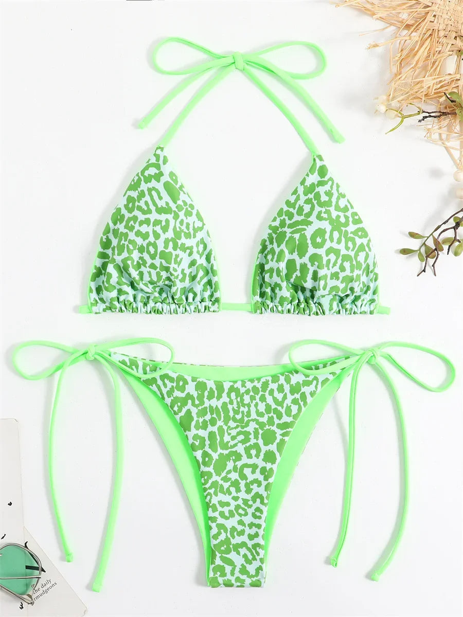 SoSoof - Brazilian bikini met luipaardprint