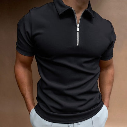 Santiago | Modieuze Zip-Up Polo