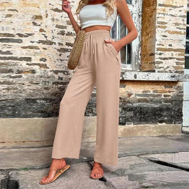 SoSoof - Zomerbroek met elastische taille