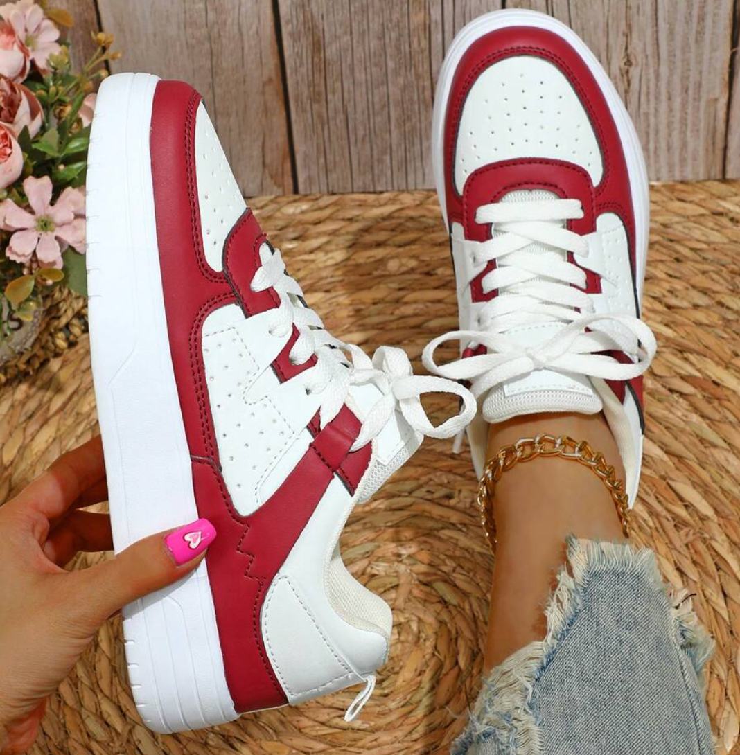 en comfortabele sneakers met een uniek ontwerp