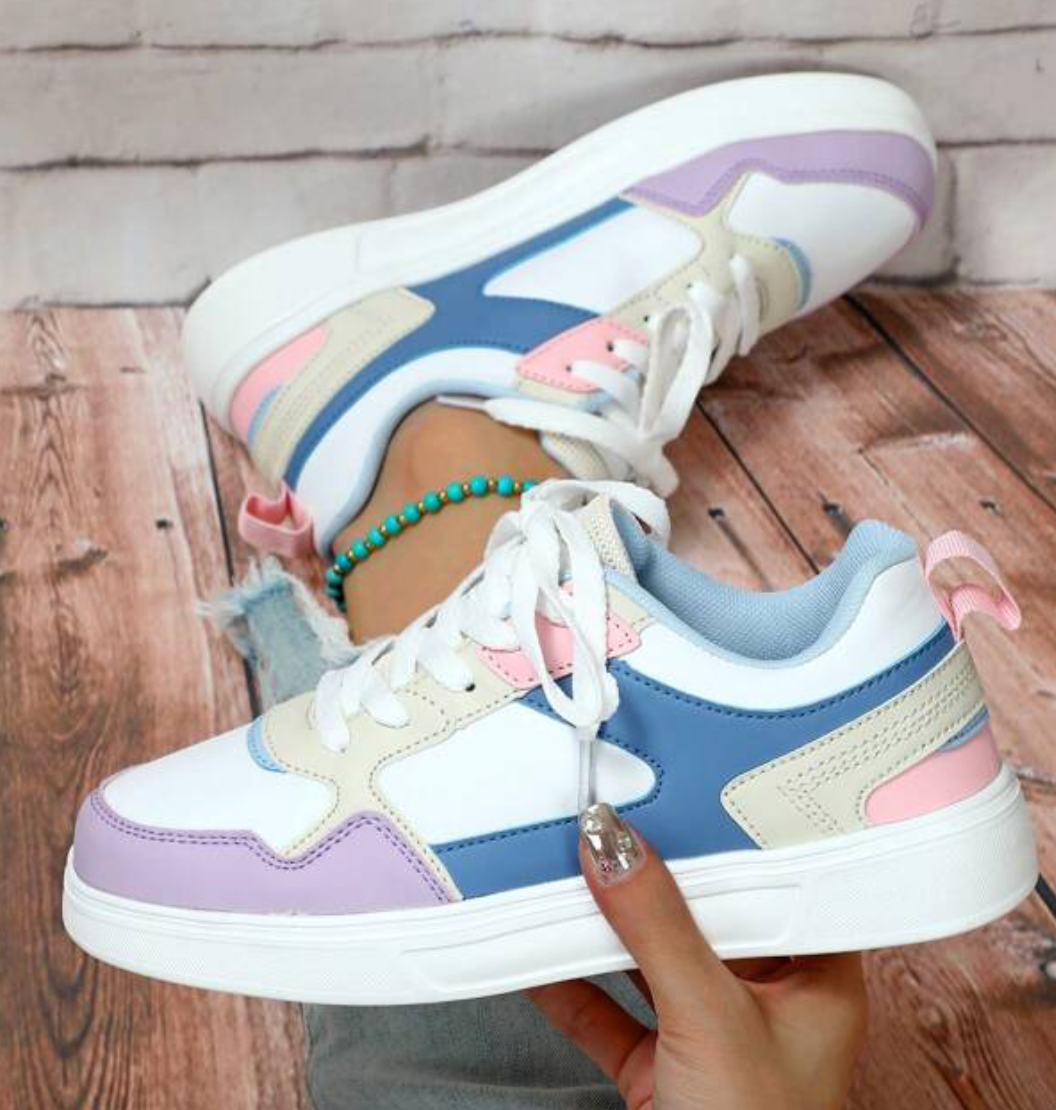 en comfortabele sneakers met een uniek ontwerp