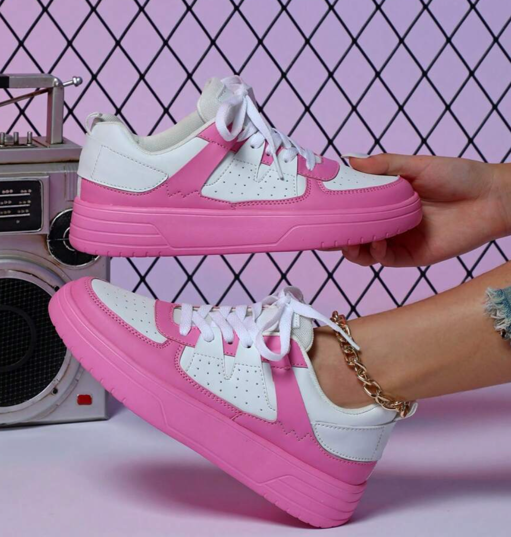 en comfortabele sneakers met een uniek ontwerp