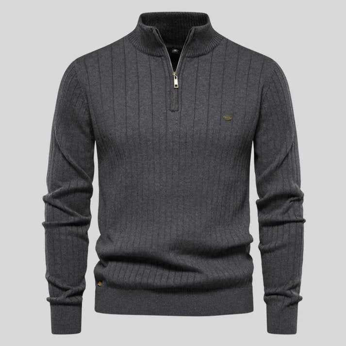 Mason | Half Zip-Up Sweater