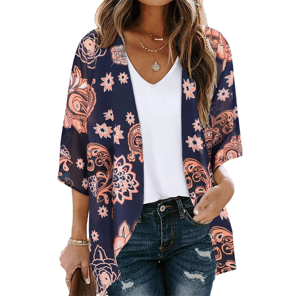 SandRoze - Chiffon kimono