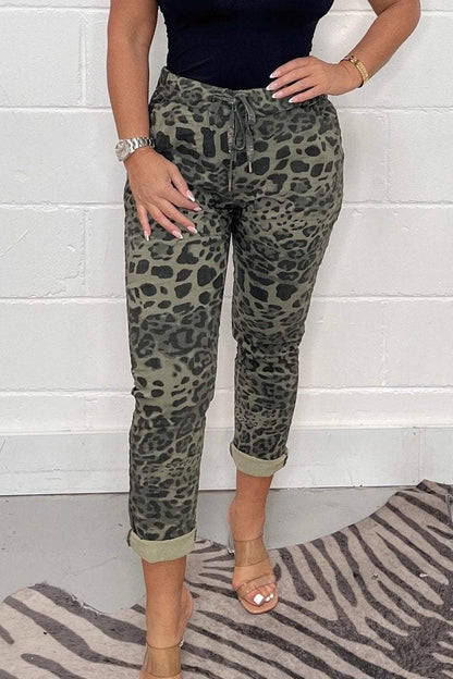 Fabiënne - Stijlvolle Camouflage Broek