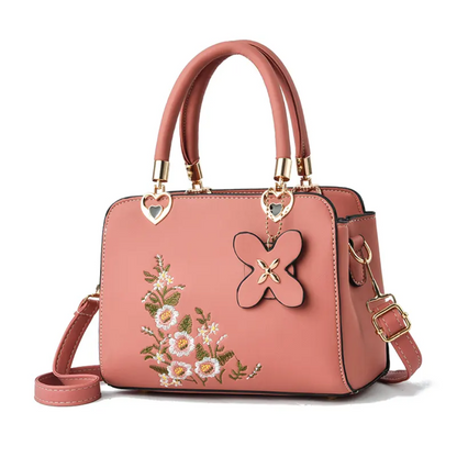 Flora Crossbody Tas - Met prachtig borduursel