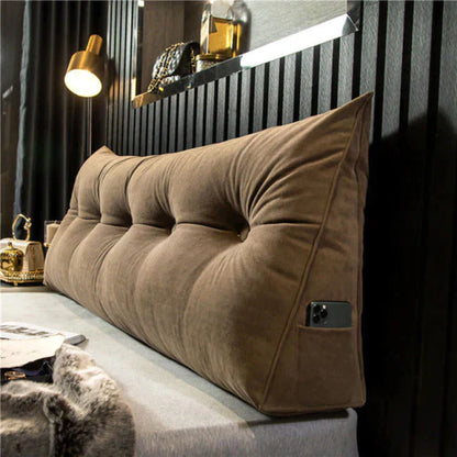 LuxyLounge | Luxe breed kussen voor op bed